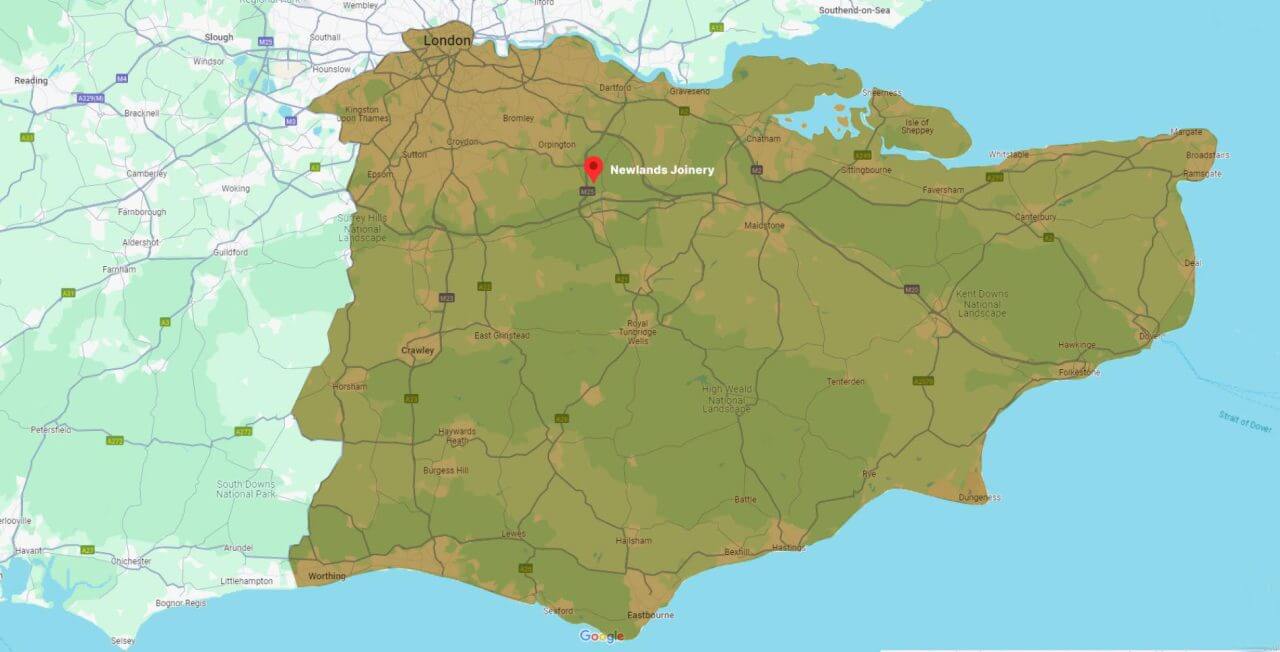 Where we work map