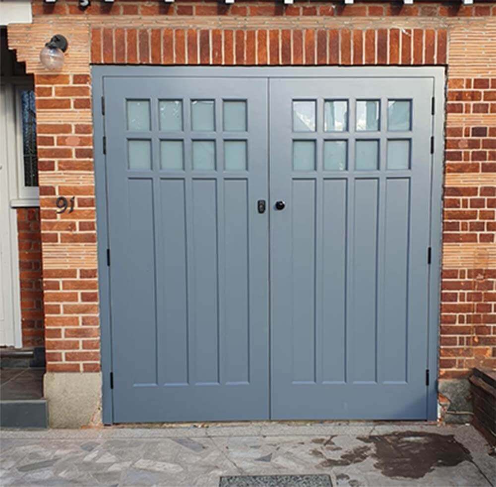 Wooden Garage Doors by Joiners in Kent