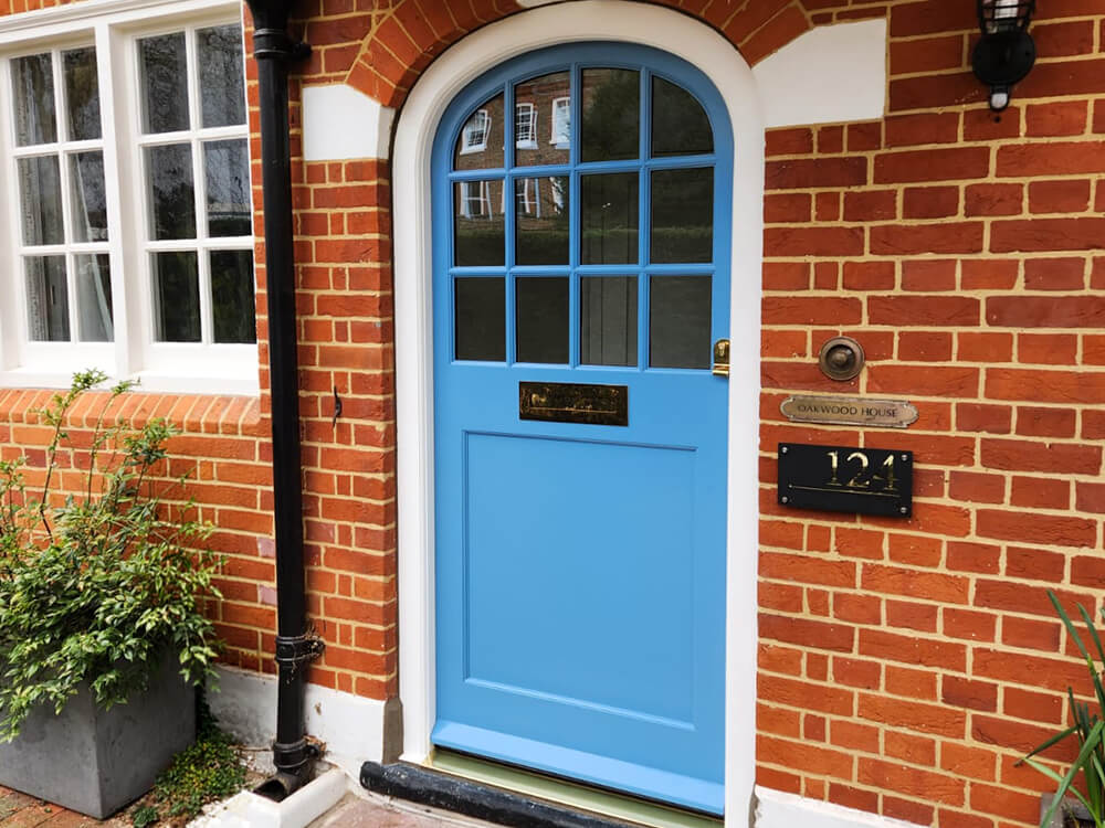Wooden Front Door in Kent