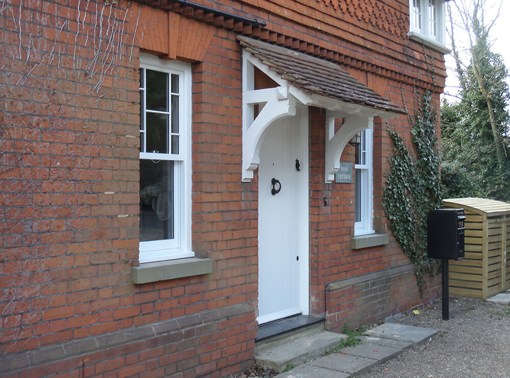 Wooden front doors for Kent Listed buildings